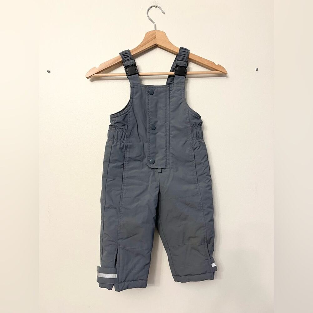 Hanna andersson grey snow pants play pants outdoor school winter fall